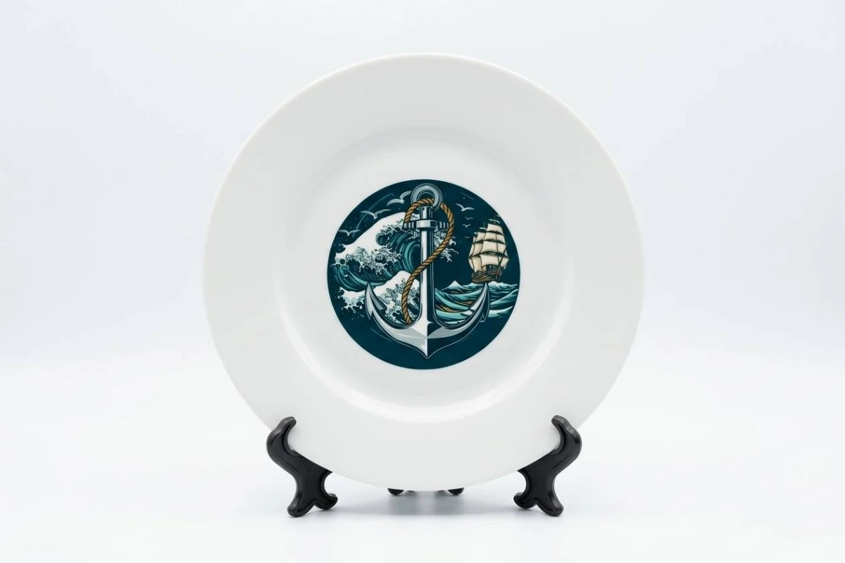 Assiette personnalisable