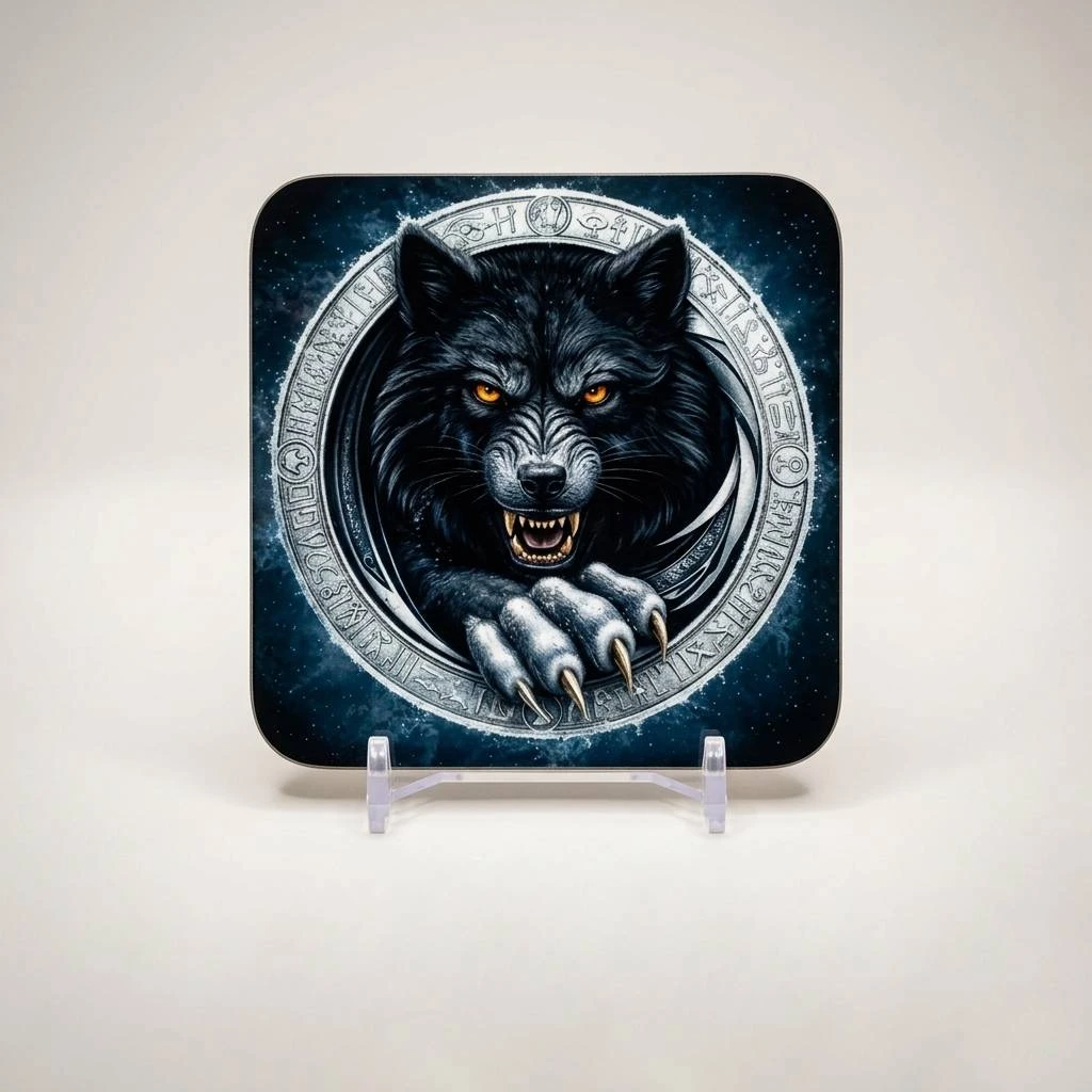 Sous-verres carrée rigide